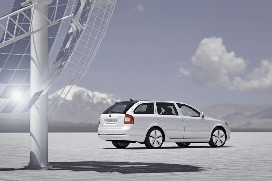  Skoda Octavia Green E-Line Concept 2010 года  (фото 44 из 46)
